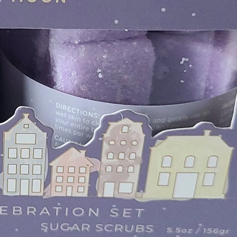 JOON X MOON WHIPPED SOAP & SUGAR CUBE GIFT SET- LAVENDER- 2PC/11OZ-NEW IN BOX